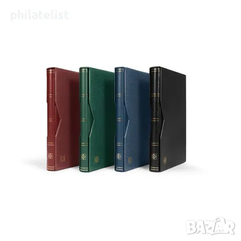 Leuchtturm Premium албум за марки LUX 32 черни листа+кутия