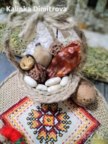 Коледна декорация-ръчна изработка., снимка 4 - Декорация за дома - 52870945