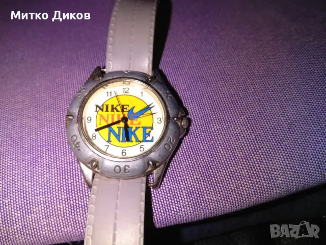 Часовник Найк работещ точно отличен нова каишка, снимка 2 - Мъжки - 49576284