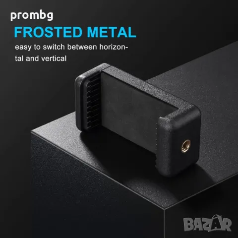 универсален държач за смартфон, адаптер за статив 55 см - 85 см, снимка 8 - Селфи стикове, аксесоари - 34850393