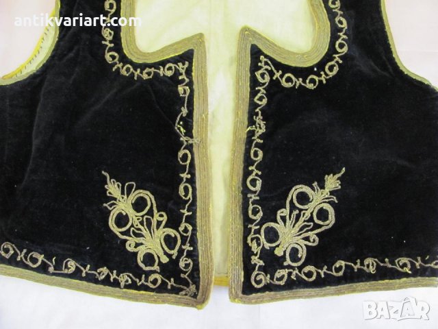 19 век Турско Ислямско Женско Елече, снимка 6 - Антикварни и старинни предмети - 27612710