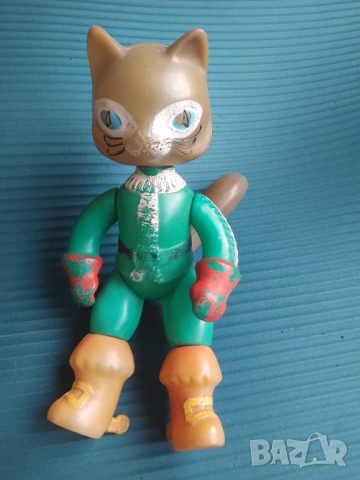 Котаракът в чизми - стара играчка, снимка 6 - Колекции - 52516251