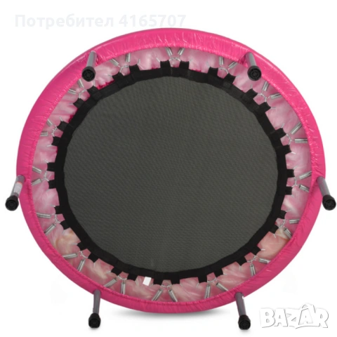 Батут без мрежа Byox 101cm/96cm — розов и син, до 100 кг, снимка 2 - Градински мебели, декорация  - 53528990