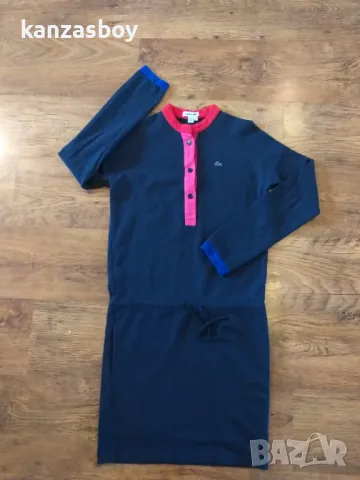 lacoste henley dress - страхотна рокля С, снимка 5 - Рокли - 48592982