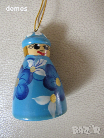 Сет 6 коледни играчки за елха -матрьошки, снимка 4 - Декорация за дома - 52880234