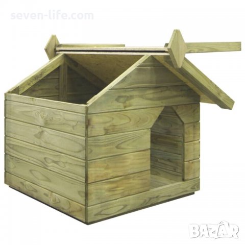 дървена кучешка колиба  - безплатна д-ка, снимка 3 - За кучета - 38270294