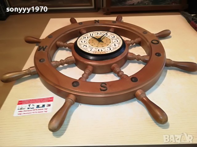 РУЛ-ГОЛЯМ РУЛ 62СМ-SCHOLER-SWISS MADE 2105221911, снимка 3 - Антикварни и старинни предмети - 36834025