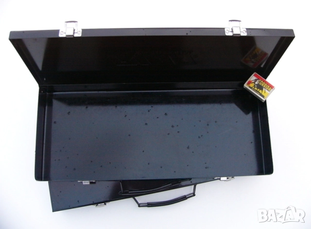 Нов RICO Professional Метален КУФАР 45x20x5 см Сандък Кутия Органайзер Контейнер Инструменти БАРТЕР, снимка 2 - Куфари с инструменти - 52013746