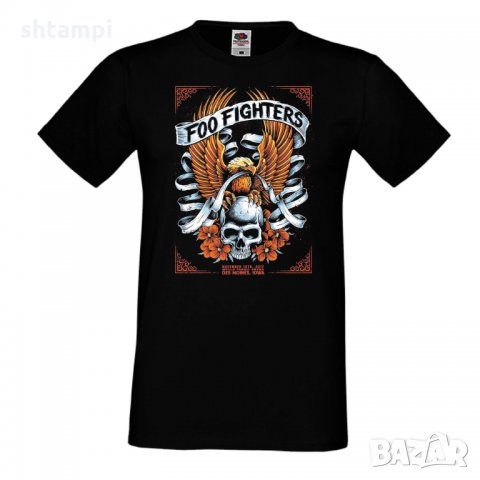 Мъжка тениска Foo Fighters 1, снимка 2 - Тениски - 32913426