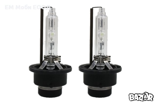 Комплект 2 бр. Крушки Xenon КСЕНОН 35 W D2S 4300К 6000К за кола, снимка 2 - Аксесоари и консумативи - 32222635