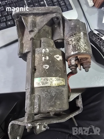 857114G СТАРТЕР РЕНО ЛАГУНА / RENAULT LAGUNA / 2.2 D / 1994-2001 / D9R142 / 21B6306HBV