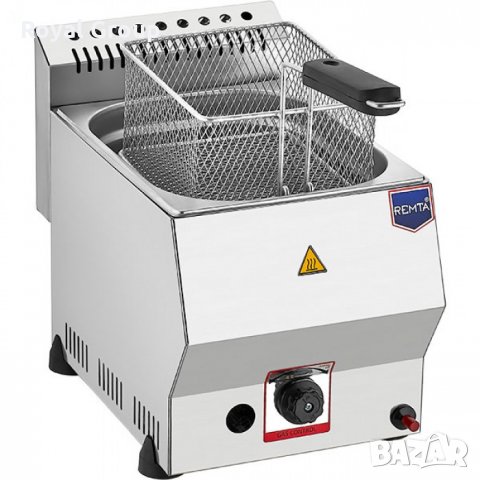 Професионален единичен газов фритюрник 5 Литра