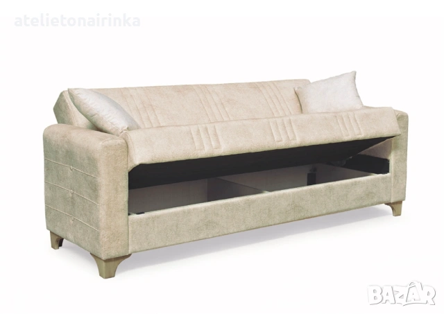 Разтегателен диван Лайн, снимка 3 - Дивани и мека мебел - 53537457