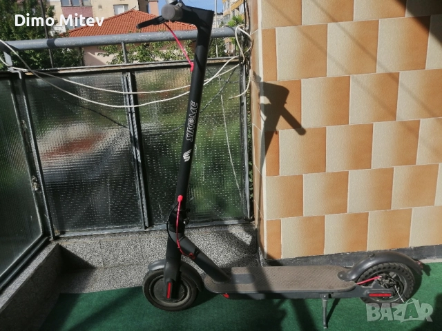 продавам електрическа тротинетка. закупена 2022 година. поддържана батерия. 