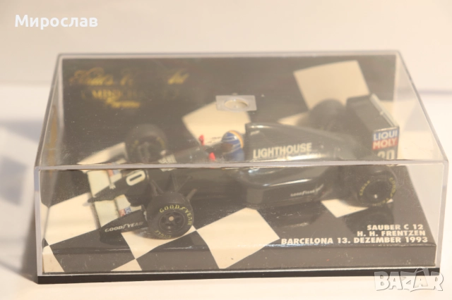 1:43 MINICHAMPS SAUBER C 12 FRENTZEN F1 БОЛИД ФОРМУЛА