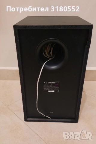 Pioneer-субуфър 3 ohms от домашно кино, снимка 5 - Тонколони - 52349186