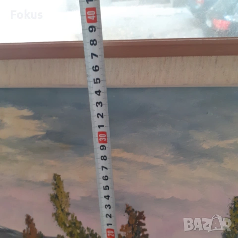 Страхотна майсторска картина масло на платно подпис рамка, снимка 7 - Антикварни и старинни предмети - 53413653