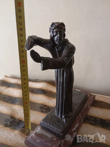 Стара статуетка, снимка 3 - Антикварни и старинни предмети - 50938026