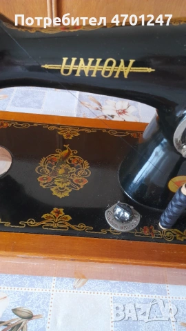 Шевна машина UNION, снимка 2 - Антикварни и старинни предмети - 53012028