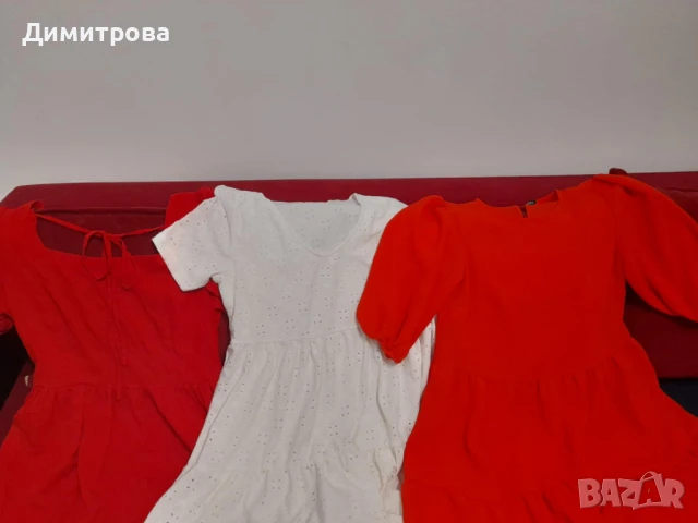3 броя летни дамски рокли размер S/M