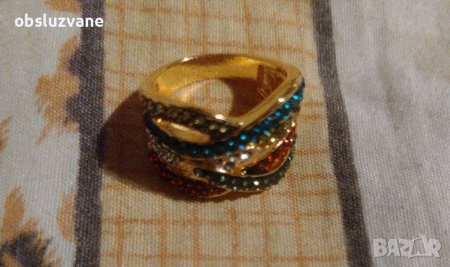Преплетен пръстен 💥, снимка 3 - Пръстени - 39887552