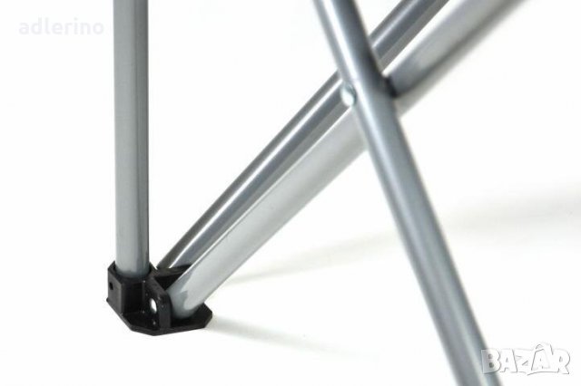 Рибарски стол, сгъваем стол, пикник стол, къмпинг стол, синьо - 130 кг, снимка 6 - Градински мебели, декорация  - 34313588