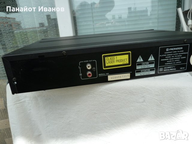 CD плейър PIONEER PD-6050, снимка 6 - Друга електроника - 32734642
