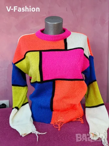 Дамски пуловер, снимка 7 - Блузи с дълъг ръкав и пуловери - 48135553