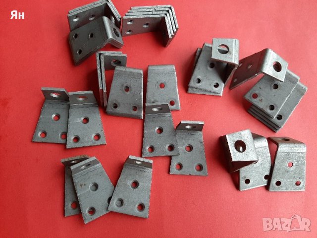 Стоманени Окачвачи/Планки за тежки табла/шкафове-30бр, снимка 2 - Други - 37189260