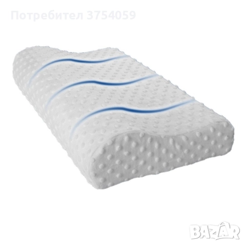 Ергономична възглавница с пяна, снимка 3 - Възглавници - 52401367