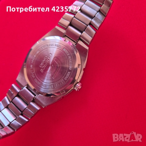 CASIO Edifice оригинален кварцов часовник. Каса 48,6мм , снимка 4 - Мъжки - 52933085
