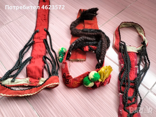 Стари автентични косичници 3 броя, снимка 7 - Антикварни и старинни предмети - 52662142