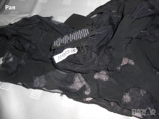 Дантелена блуза AMARINE S размер, снимка 5 - Блузи с дълъг ръкав и пуловери - 50692393