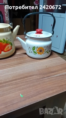 емайлирани чайници, снимка 4 - Други - 53154553