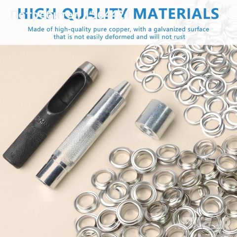 комплект капси 120 бр. 12 мм и инструменти за пробиване и монтаж, снимка 4 - Други инструменти - 51976671