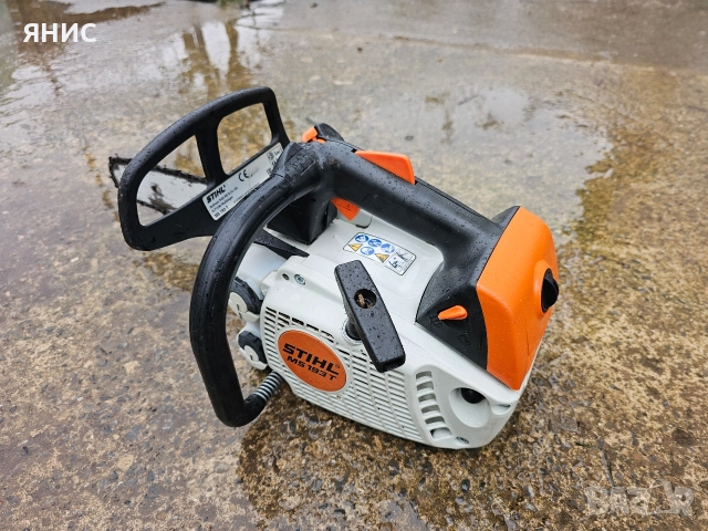 МОТОРНА РЕЗАЧКА STIHL MS 193.T. КАСТРАЧКА. ПЕРФЕКТНА , снимка 9 - Градинска техника - 52891520