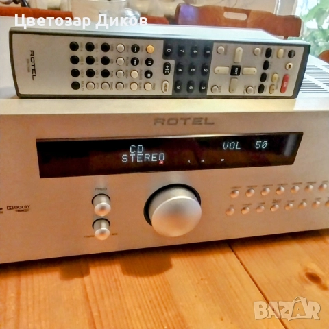 Rotel RSP-1572 7.1 processor, with remote, снимка 2 - Ресийвъри, усилватели, смесителни пултове - 51483103