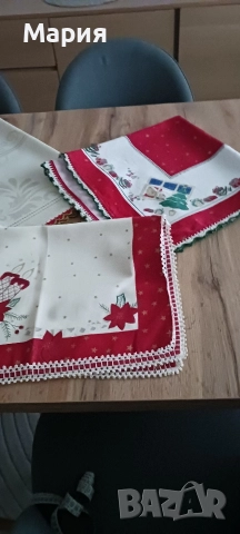 Новогодишни покривки за маса, снимка 11 - Покривки за маси - 52668385