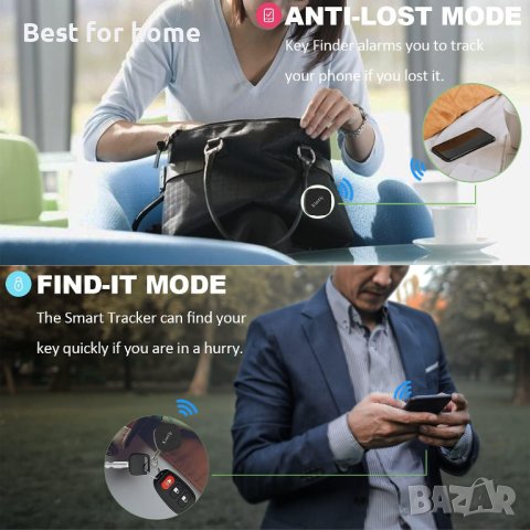 Комплект смарт тракери Key Finder Smart Wireless Tracker, снимка 12 - Друга електроника - 43699721