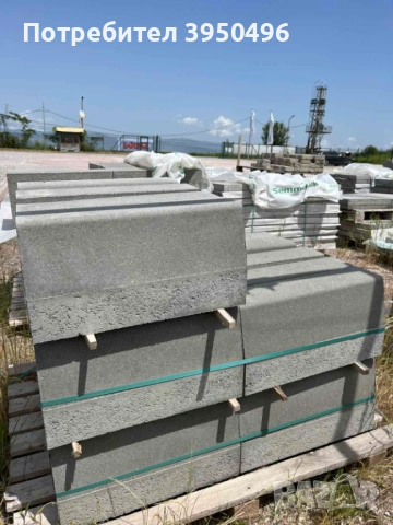 Пътен бордюр 50/15/25см с регула 10см - #Земелрок