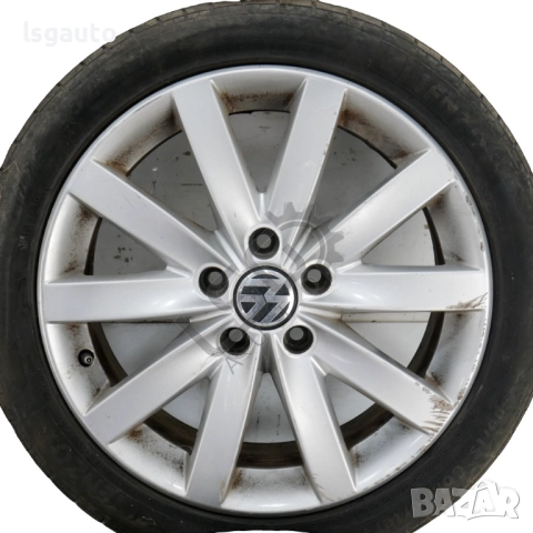 Алуминиеви джанти 5x112 с гуми R17 Volkswagen Golf VI 2008-2016 ID: 151790, снимка 3 - Гуми и джанти - 51887213