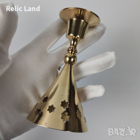 Малък свещник, снимка 2 - Антикварни и старинни предмети - 43536125