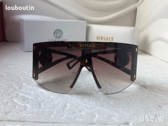 Versace MEDUSA ICON SHIELD слънчеви очила UV 400 защита, снимка 2 - Слънчеви и диоптрични очила - 38820809