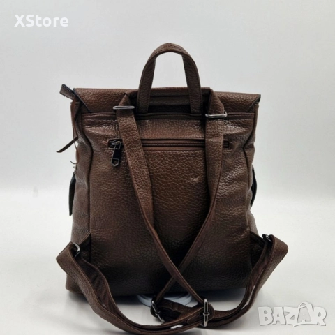 Дамска раница от еко к. с ресни – бохо стил, удобство и обем (36×30×16 см), снимка 8 - Чанти - 52571934