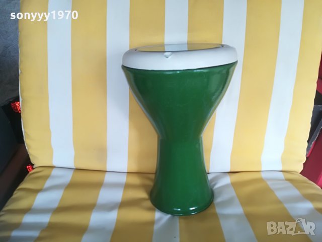 МАЛКА ЗЕЛЕНА ТАРАМБУКА 26Х17СМ, снимка 7 - Ударни инструменти - 28536700