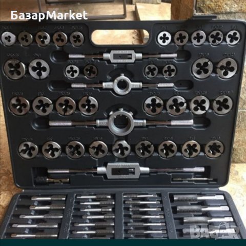  Професионелни Метчици и Плашки 110бр. М2 - М18 , снимка 4 - Други инструменти - 32381611