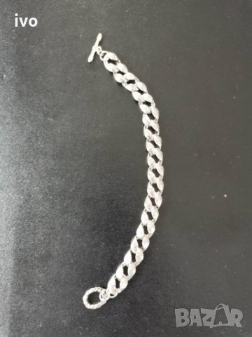 Метална Гривна мъжка, снимка 4 - Гривни - 32802761