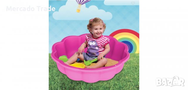 Детски пясичник, Цвете, Розов, снимка 2 - Пластелини, моделини и пясъци - 36701727