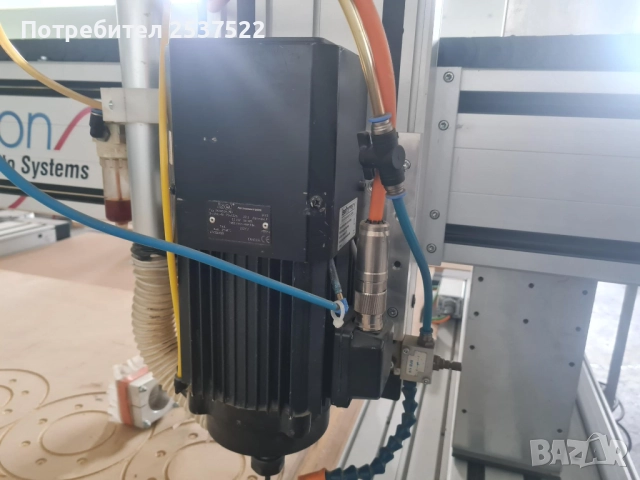 Портална CNC машина ( Рутер ) за фрезоване, пробиване и разкрой ISEL 302006, снимка 7 - Други машини и части - 52810597