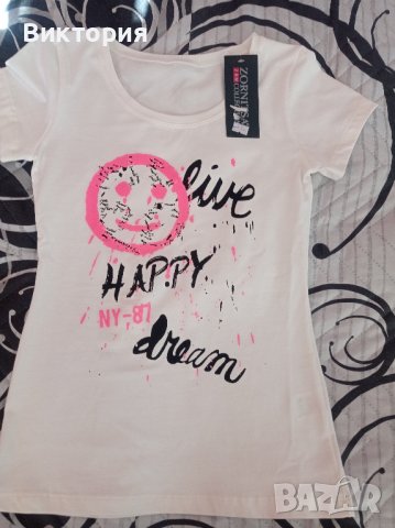 2 нови тениски С размер, снимка 2 - Тениски - 43583562